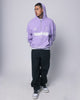 Loiter Rave Zip Hoodie Lilac