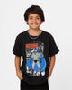 Shortie X DC Kids' Batman Comic Vintage T-Shirt Black Wash