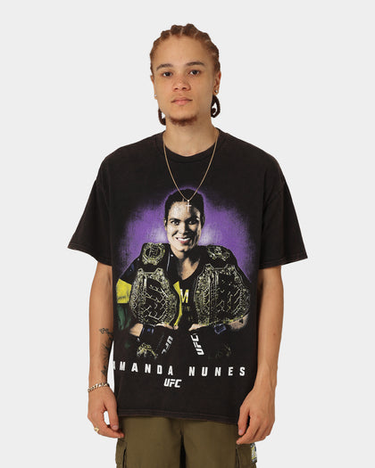 UFC By Goat Crew Amanda Nunes Vintage T-Shirt Black Wash