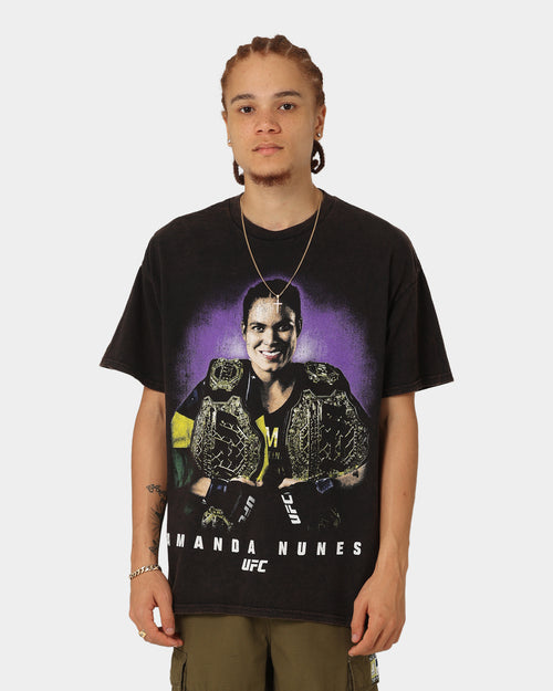 UFC By Goat Crew Amanda Nunes Vintage T-Shirt Black Wash
