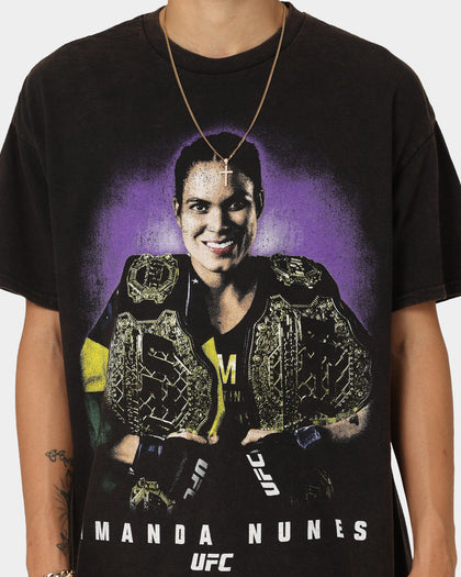 UFC By Goat Crew Amanda Nunes Vintage T-Shirt Black Wash
