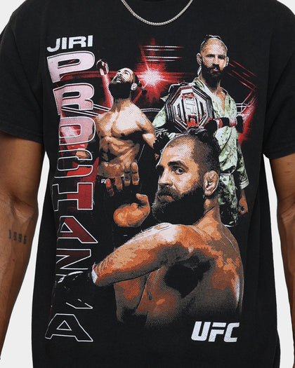UFC By Goat Crew Jiri Prochazka Vintage T-Shirt Black Wash