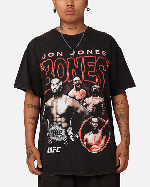 UFC By Goat Crew Jon Jones Vintage T-Shirt Black Wash