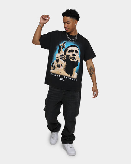 UFC By Goat Crew Khamzat Chimaev Vintage T-Shirt Black Wash