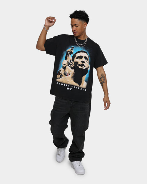 UFC By Goat Crew Khamzat Chimaev Vintage T-Shirt Black Wash