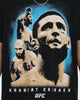 UFC By Goat Crew Khamzat Chimaev Vintage T-Shirt Black Wash
