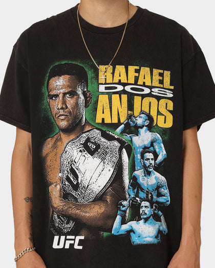 UFC By Goat Crew Rafael Dos Anjos Vintage T-Shirt Black Wash