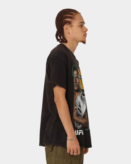 UFC By Goat Crew Rafael Dos Anjos Vintage T-Shirt Black Wash