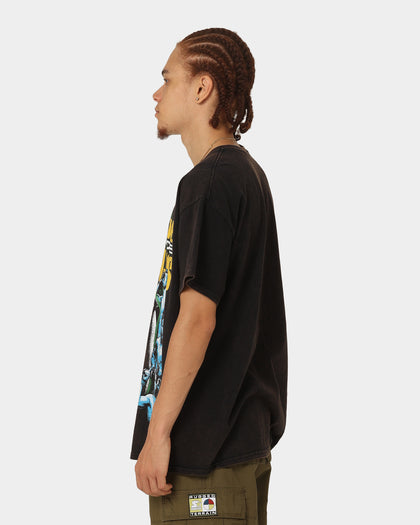 UFC By Goat Crew Rafael Dos Anjos Vintage T-Shirt Black Wash