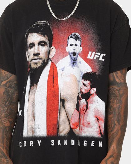 UFC By Goat Crew Cory Sandhagen Vintage T-Shirt Black Wash