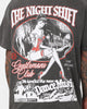 The Night Shift Gentleman's Club Heavyweight Vintage T-Shirt Black Wash