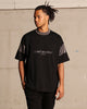 Saint Morta Box Panel T-Shirt Black