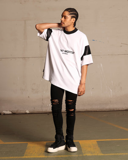 Saint Morta Box Panel T-Shirt White