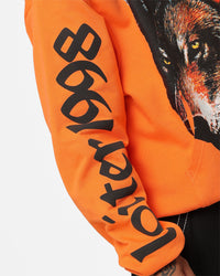 Loiter Lone Wolf Hoodie Orange