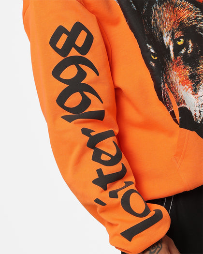 Loiter Lone Wolf Hoodie Orange