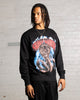 Saint Morta Cobra Crewneck Black