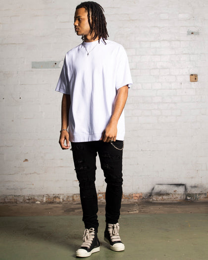 Saint Morta Shadow Boxy T-Shirt White