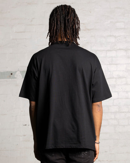 Saint Morta Snake Eyes Boxy T-Shirt Black