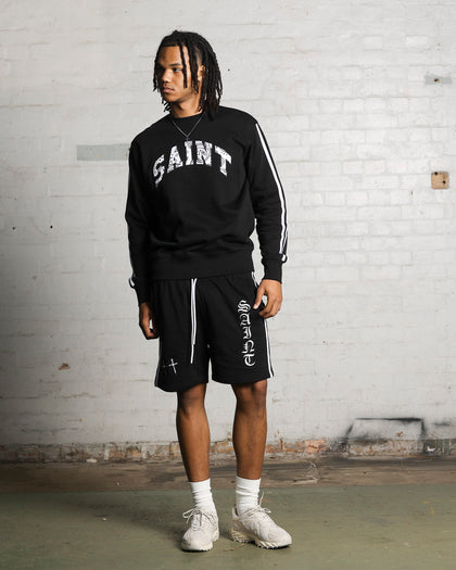 Saint Morta La Palla Box Crewneck Black/White