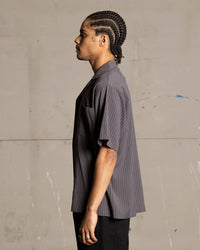 Saint Morta Villa Short Sleeve Shirt Dark Grey