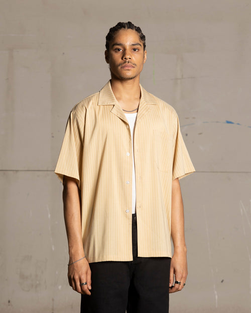 Saint Morta Villa Short Sleeve Shirt Tan
