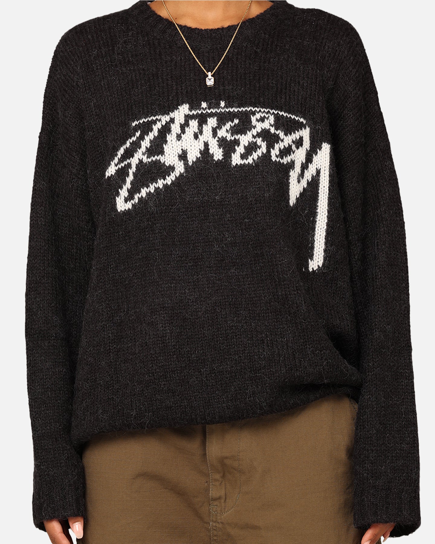 トップス 00s OLD STUSSY gimmick knit sweater Nike x Stussy Icon Knit Sweater 'Natural' DR2893-238