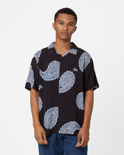 Stussy Big Paisley T-Shirt Black