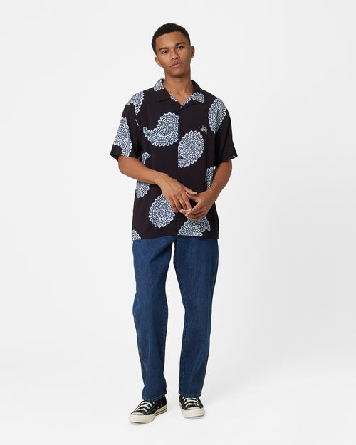 Stussy Big Paisley T-Shirt Black