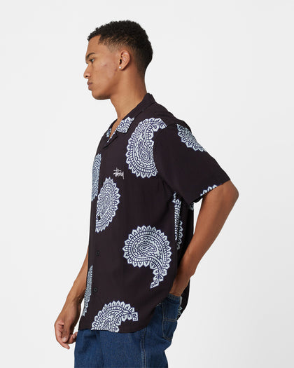 Stussy Big Paisley T-Shirt Black