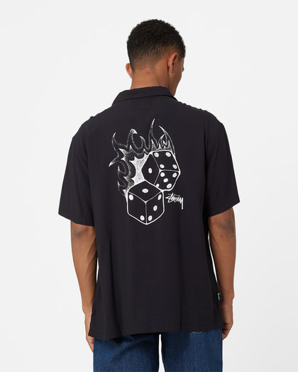 Stussy Fire Dice T-Shirt Black