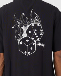 Stussy Fire Dice T-Shirt Black