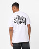 Stussy Offset Graffiti T-Shirt White