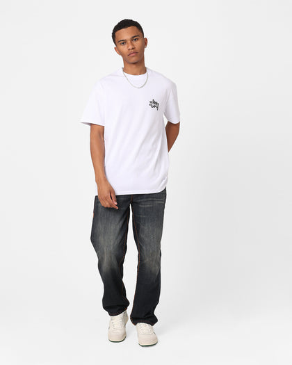 Stussy Offset Graffiti T-Shirt White