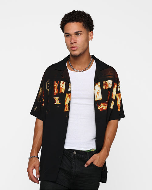 Playboy by Culture Kings Key Party Shirt Black/Multi