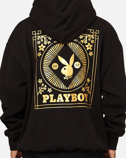 Playboy Year Of The Rabbit Hoodie Black