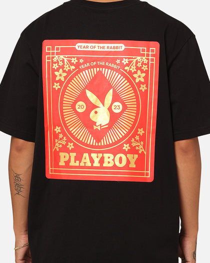 Playboy Year Of The Rabbit T-Shirt Black