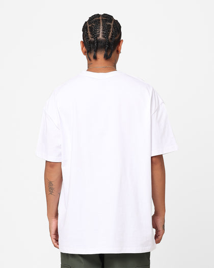 Stussy Tonal Stock Oversized Heavy Weight T-Shirt White