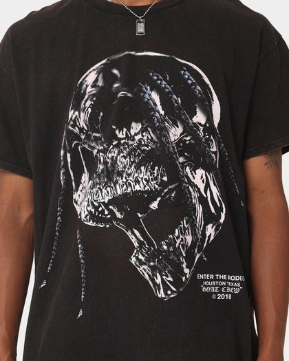 Goat Crew Utopia Vintage T-Shirt Washed Black