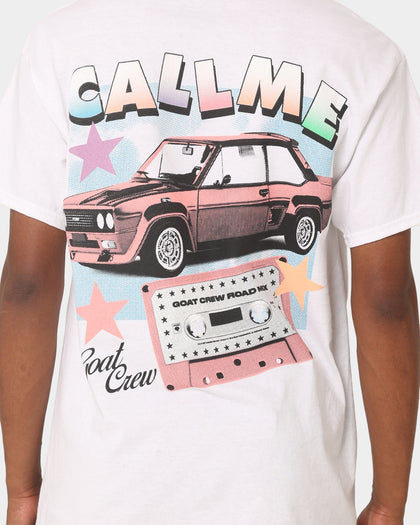 Goat Crew Call Me Vintage T-Shirt Off White