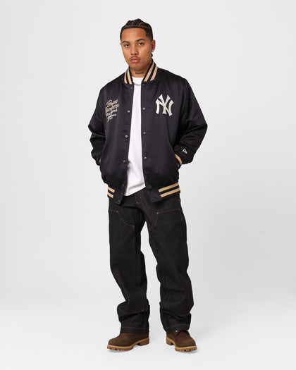 New Era New York Yankees Satin Jacket Navy