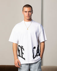 Carre Double Arch Oversized T-Shirt White