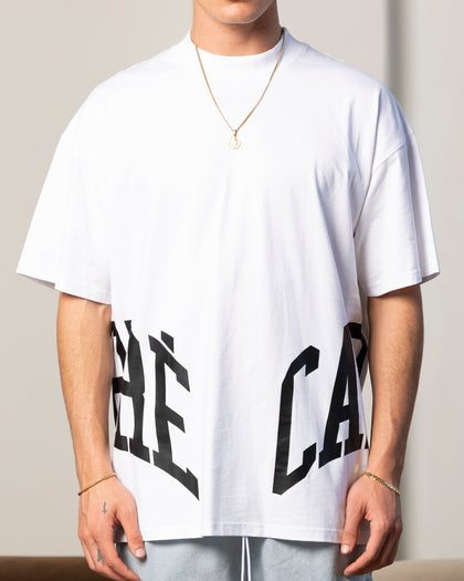 Carre Double Arch Oversized T-Shirt White