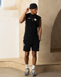 Carre  Formula Muscle T-Shirt Washed Black