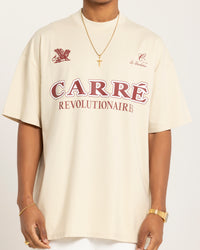 Carre Formula Oversized T-Shirt Off White