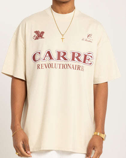 Carre Formula Oversized T-Shirt Off White