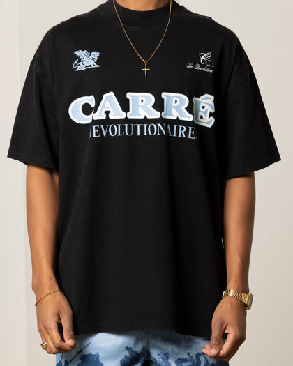 Carre Formula Oversized T-Shirt Washed Black