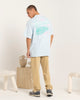 Carre Monte Carlo Oversized T-Shirt Light Blue