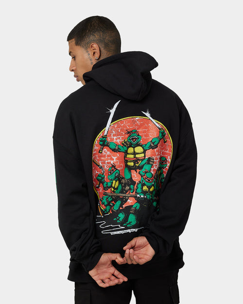 73Studio X Teenage Mutant Ninja Turtles OG Ninja Turtle Hoodie Black