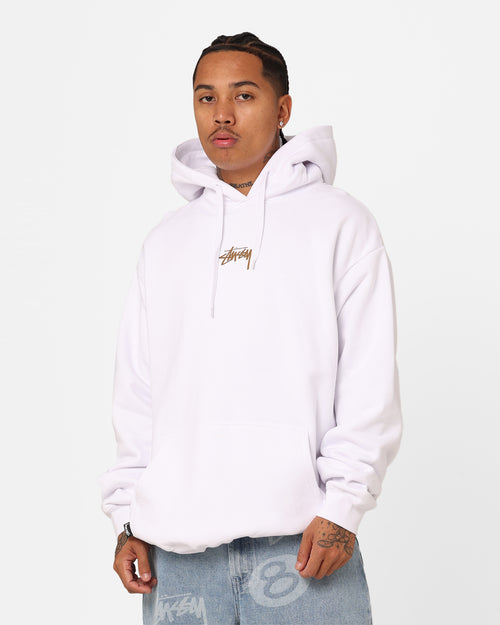 Stussy S Wreath Hoodie White