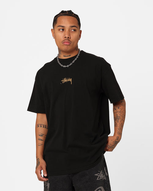 Stussy S Wreath T-Shirt Pigment Black